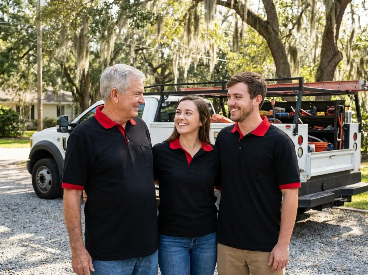 The Mountain View Dumpster Rental team — equipment rental service in Savannah, GA
